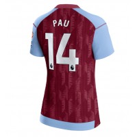 Camisa de time de futebol Aston Villa Pau Torres #14 Replicas 1º Equipamento Feminina 2023-24 Manga Curta